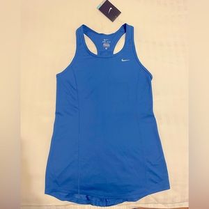 Nike Dri-Fit workout top.